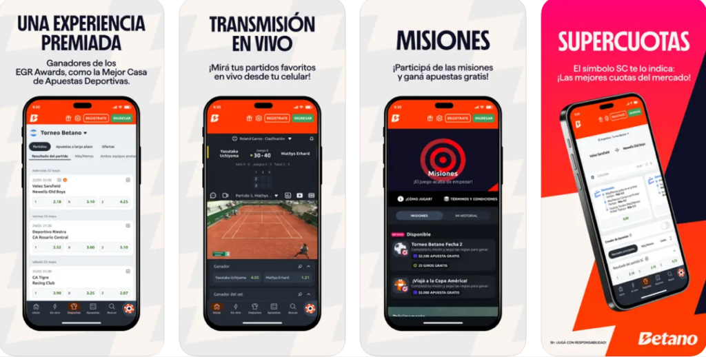 betano app móvil