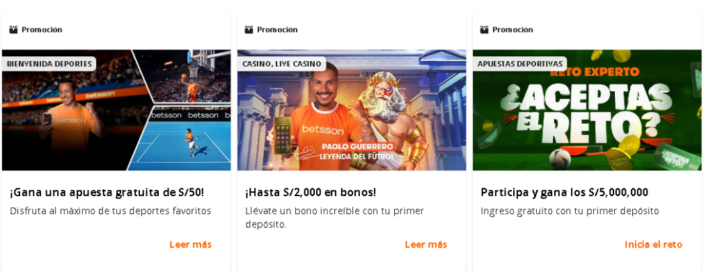 betsson bonos y promociones