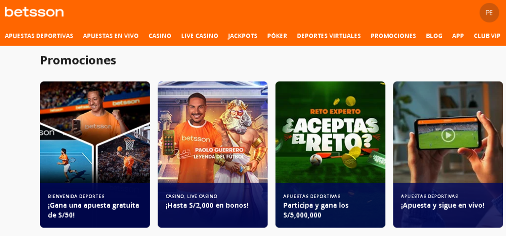 betsson promociones