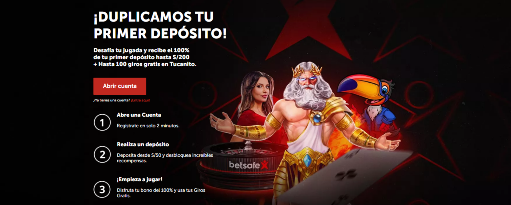 betsafe nuevos bonos bienvenida
