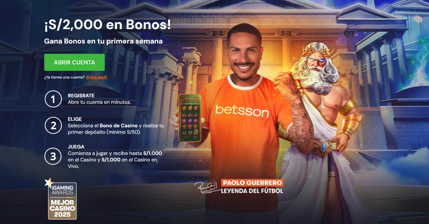 betsson bono bienvenida